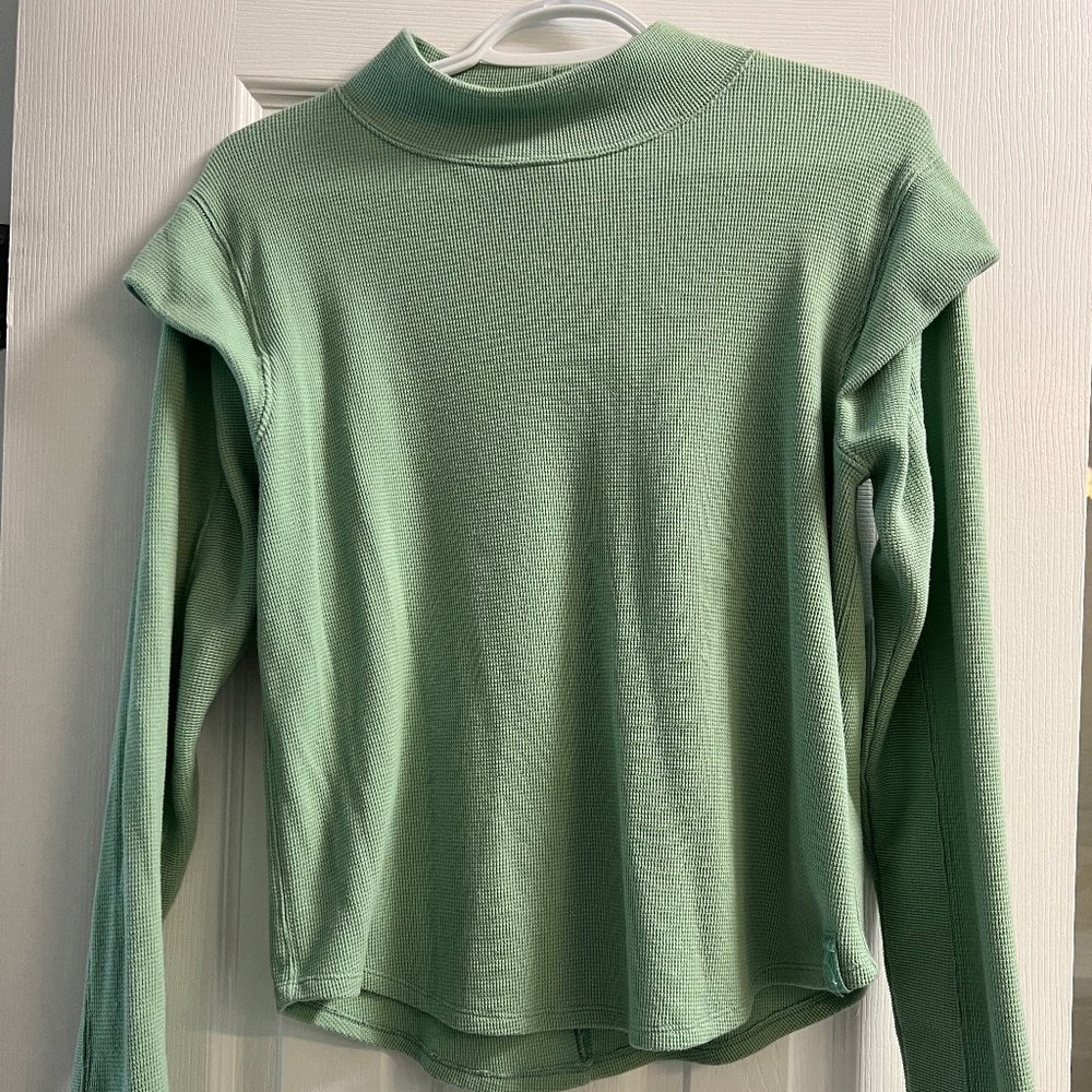 Free People Sure Thing Long Sleeve Tee